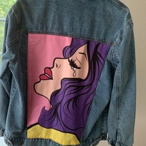 Vintage Jean Jacket “Chemistry”